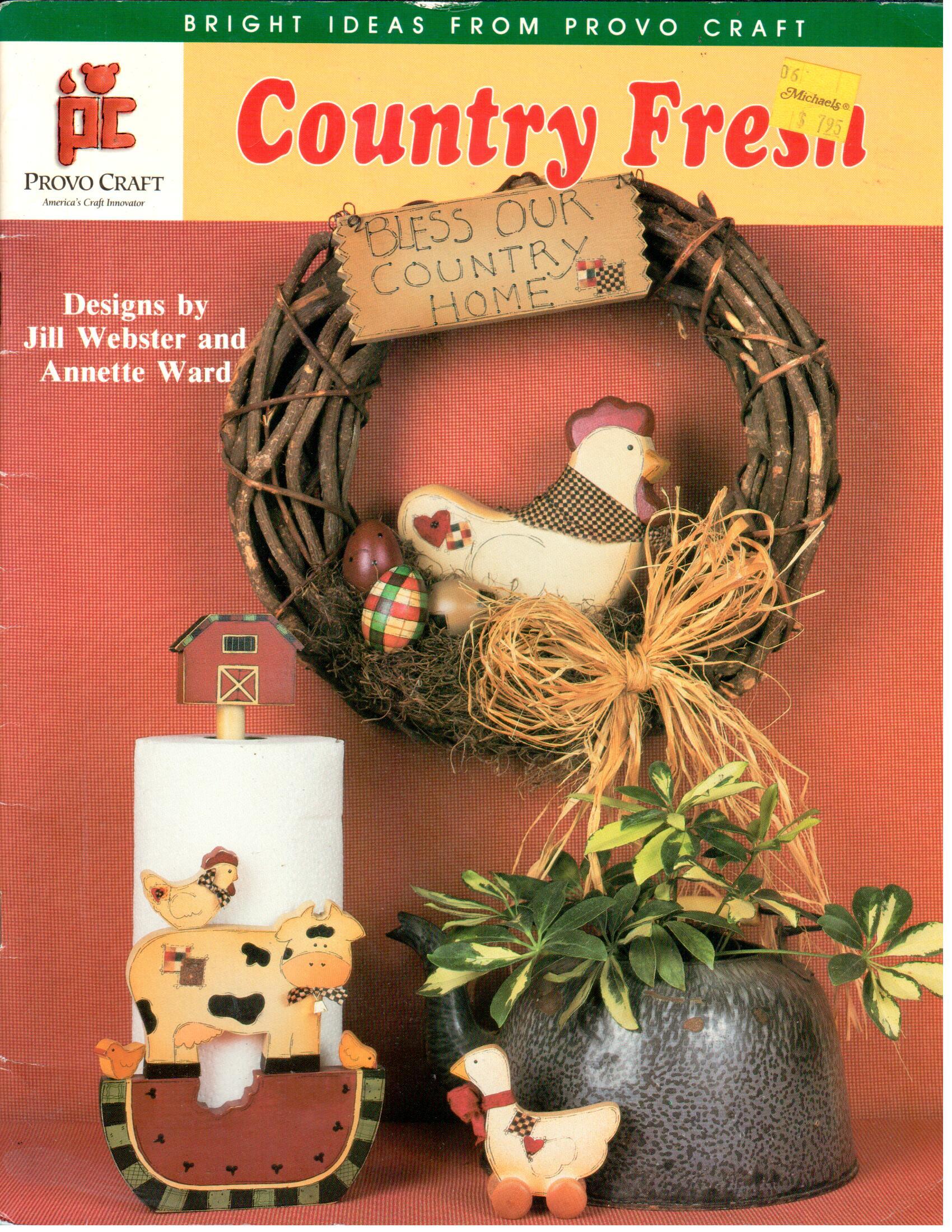 CLEARANCE: Country Fresh - Jill Webster and Annette Ward