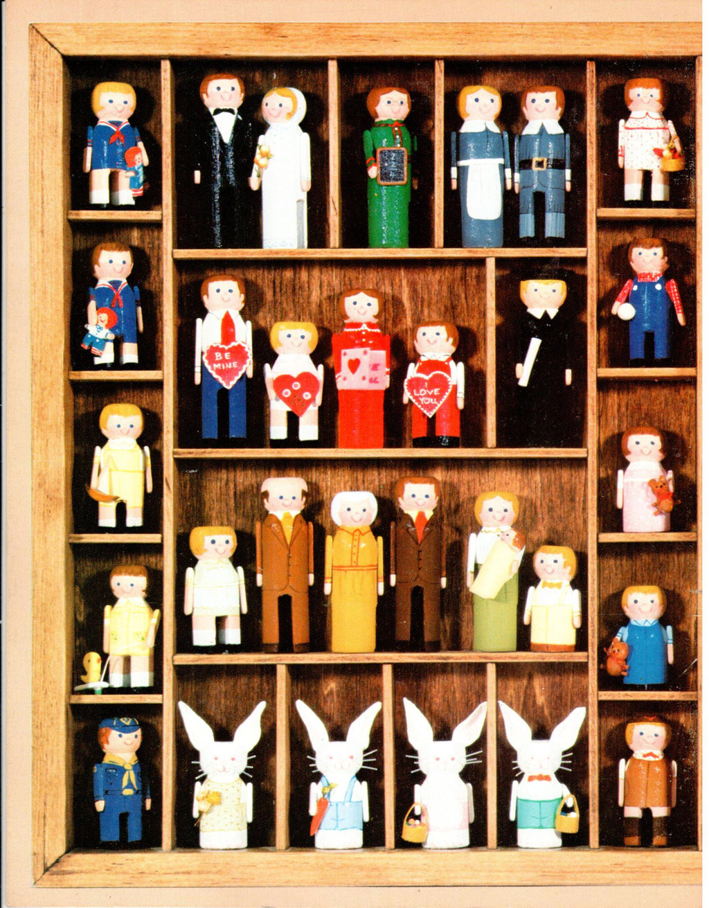 CLEARANCE: Wee Wooden Folk - June Mayer