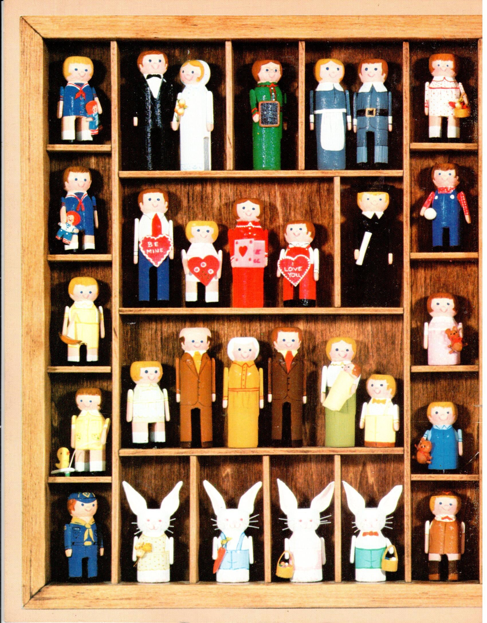 CLEARANCE: Wee Wooden Folk - June Mayer