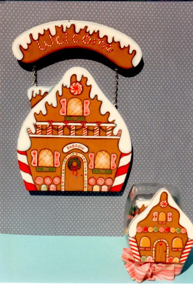 Welcome Christmas House - Nancy Farrow