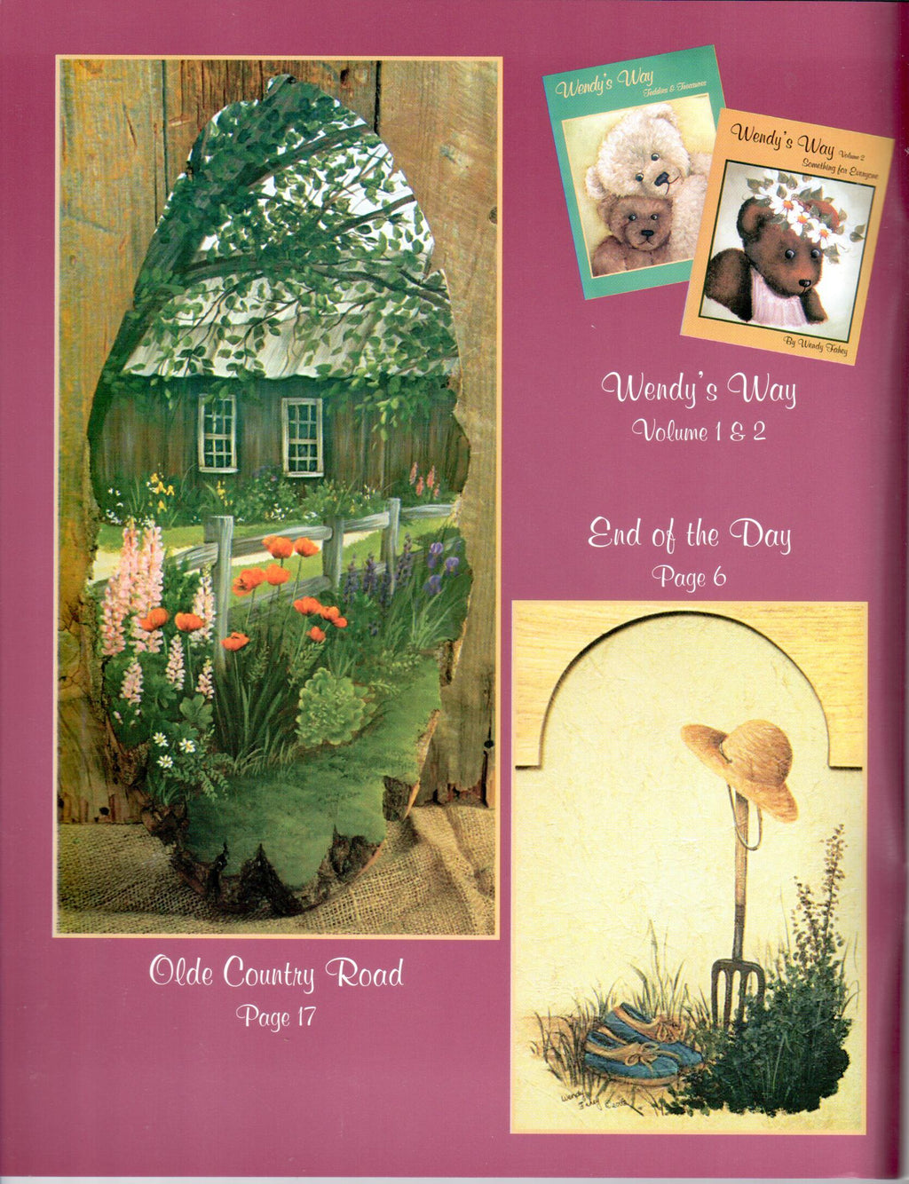 Wendy's Way Vol. 3 My Favorite Things - Wendy Fahey Book - OOP