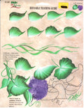 CLEARANCE:  Plaid One Stroke Reusable Teaching Guide 1107 Wisteria - Donna Dewberry