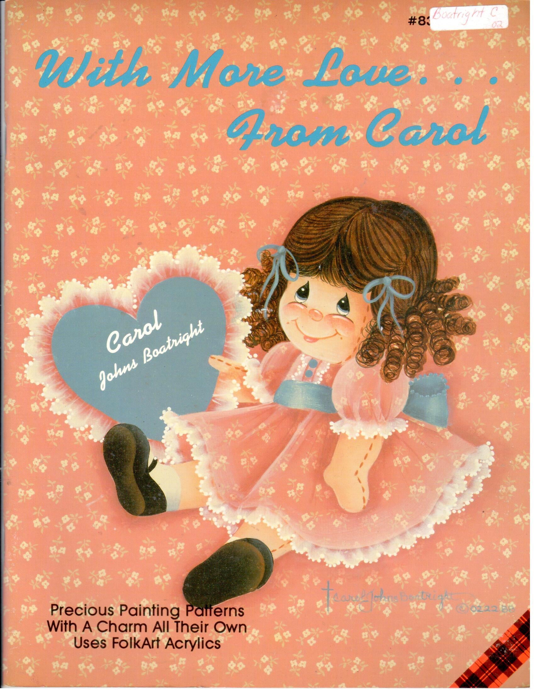 CLEARANCE: With More Love... From Carol - Carol Johns Boatright