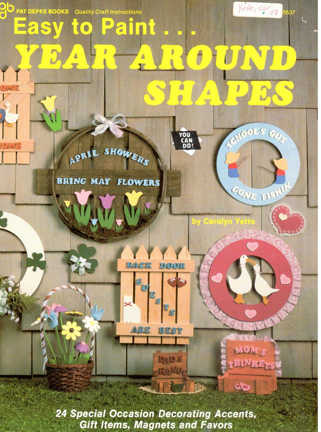 CLEARANCE: Easy to Paint Year Around Shapes - Carolyn Yetto