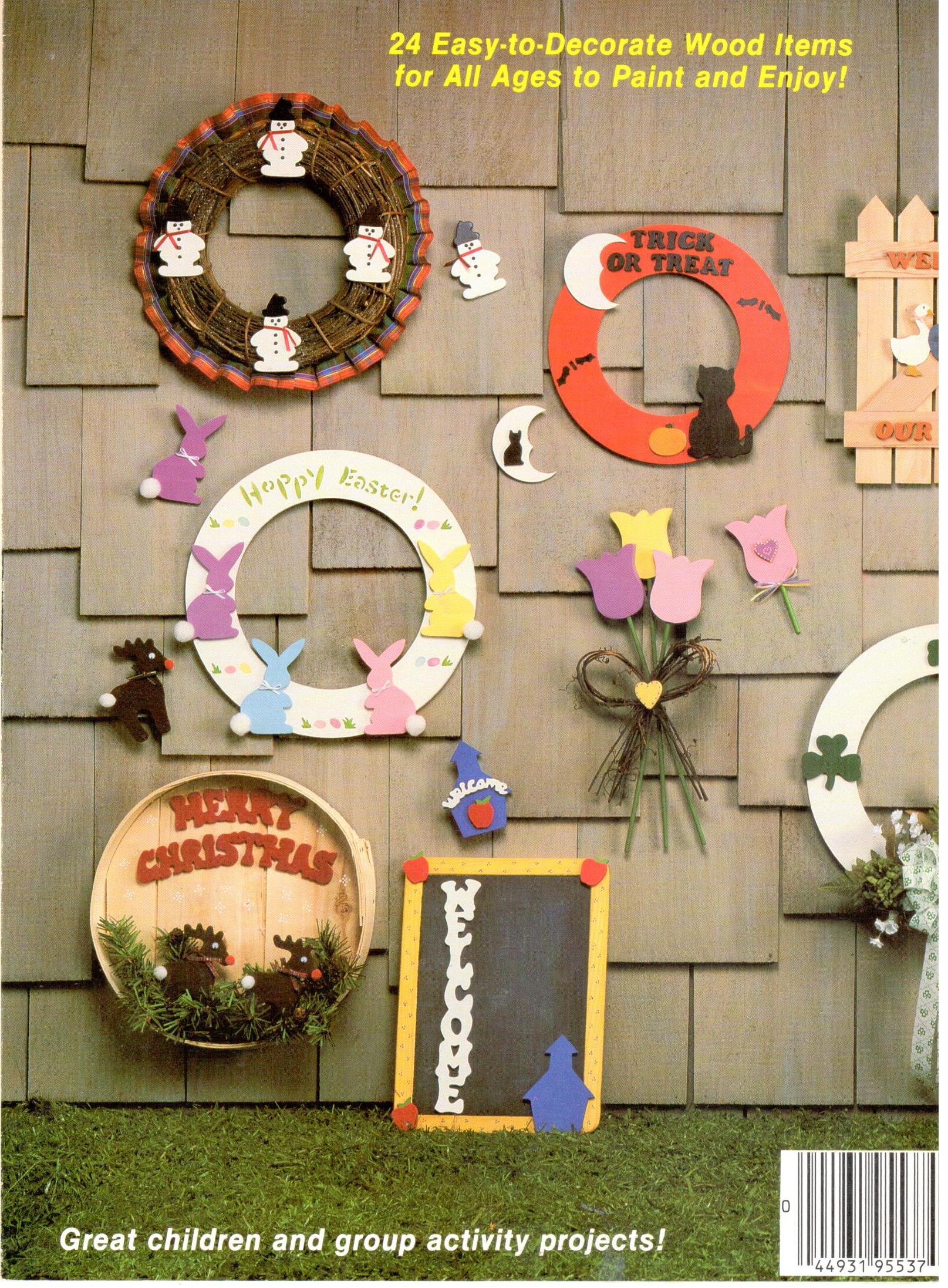 CLEARANCE: Easy to Paint Year Around Shapes - Carolyn Yetto