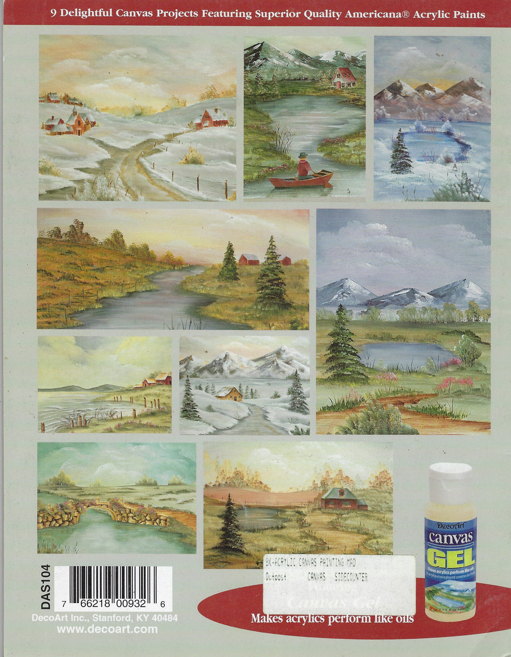 Acrylic Canvas Painting Made Easy - Sandy Aubuchon