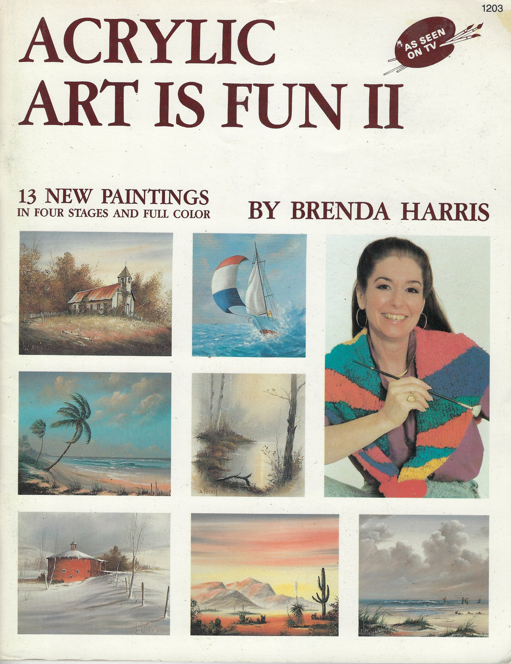 Acrylic Art Is Fun II - Brenda Harris