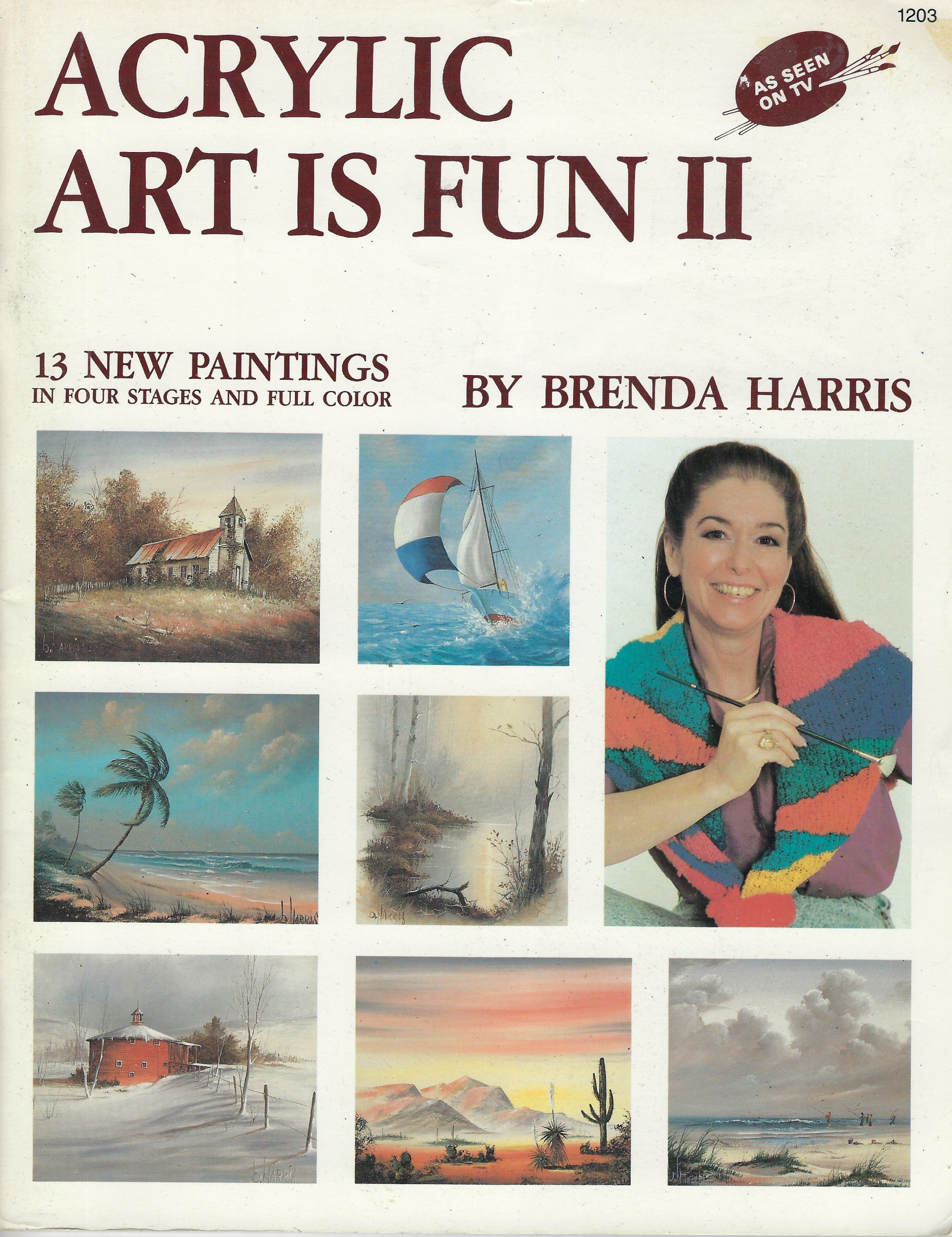 Acrylic Art Is Fun II - Brenda Harris