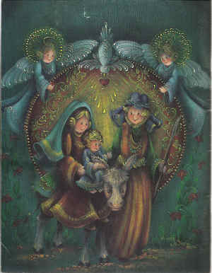 Grandma Paints An Old Fashioned Christmas - Jo Sonja Jansen - OOP