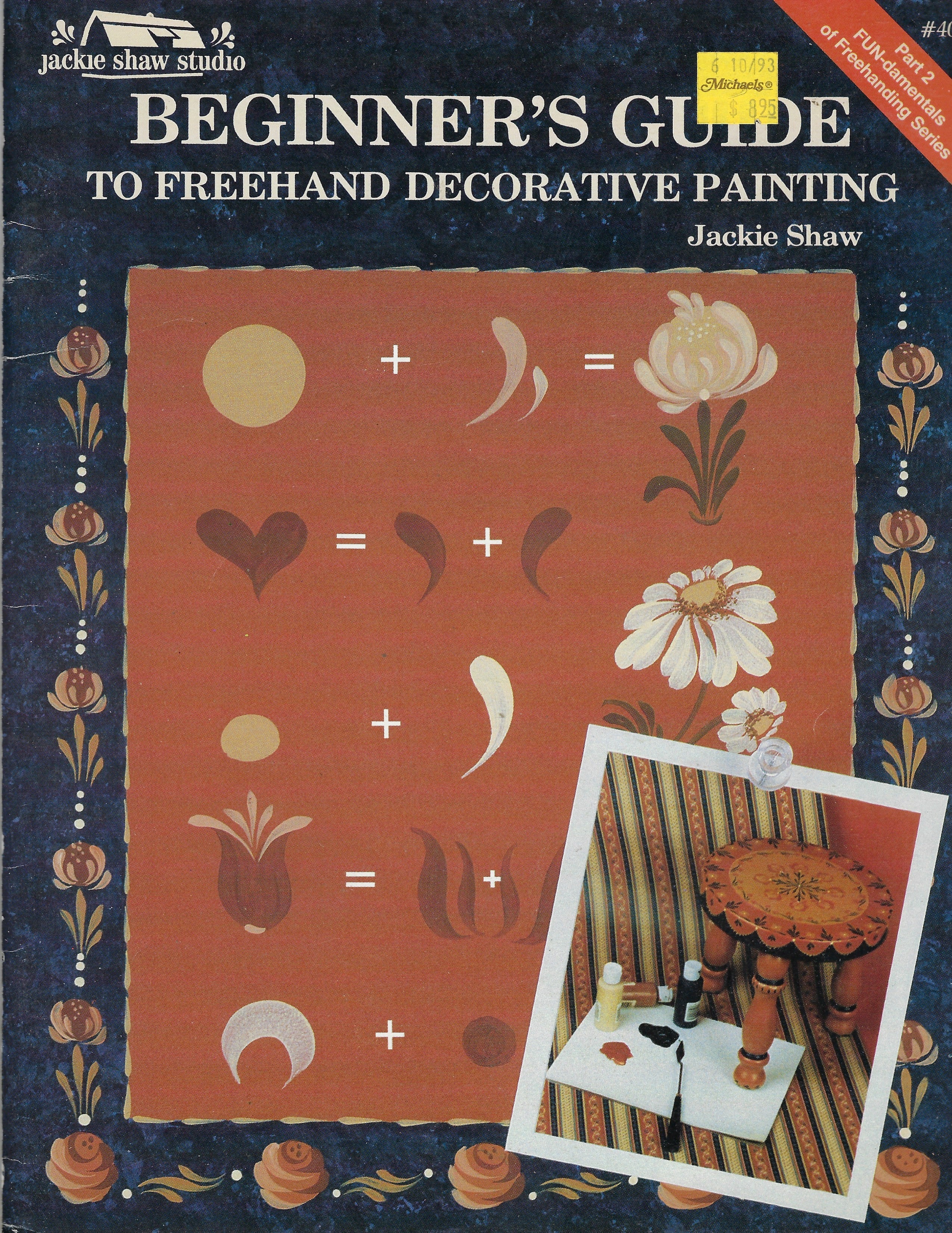 CLEARANCE: Beginner's Guide to Freehand Decorative Painting - Jackie Shaw