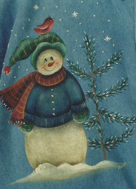 Snowman Denim - Jan Bowen