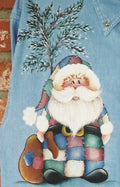 Patchwork Santa Shirt - Jan Bowen