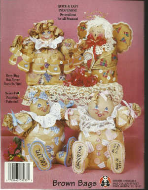 CLEARANCE: Brown Bags - Judy Lindquist