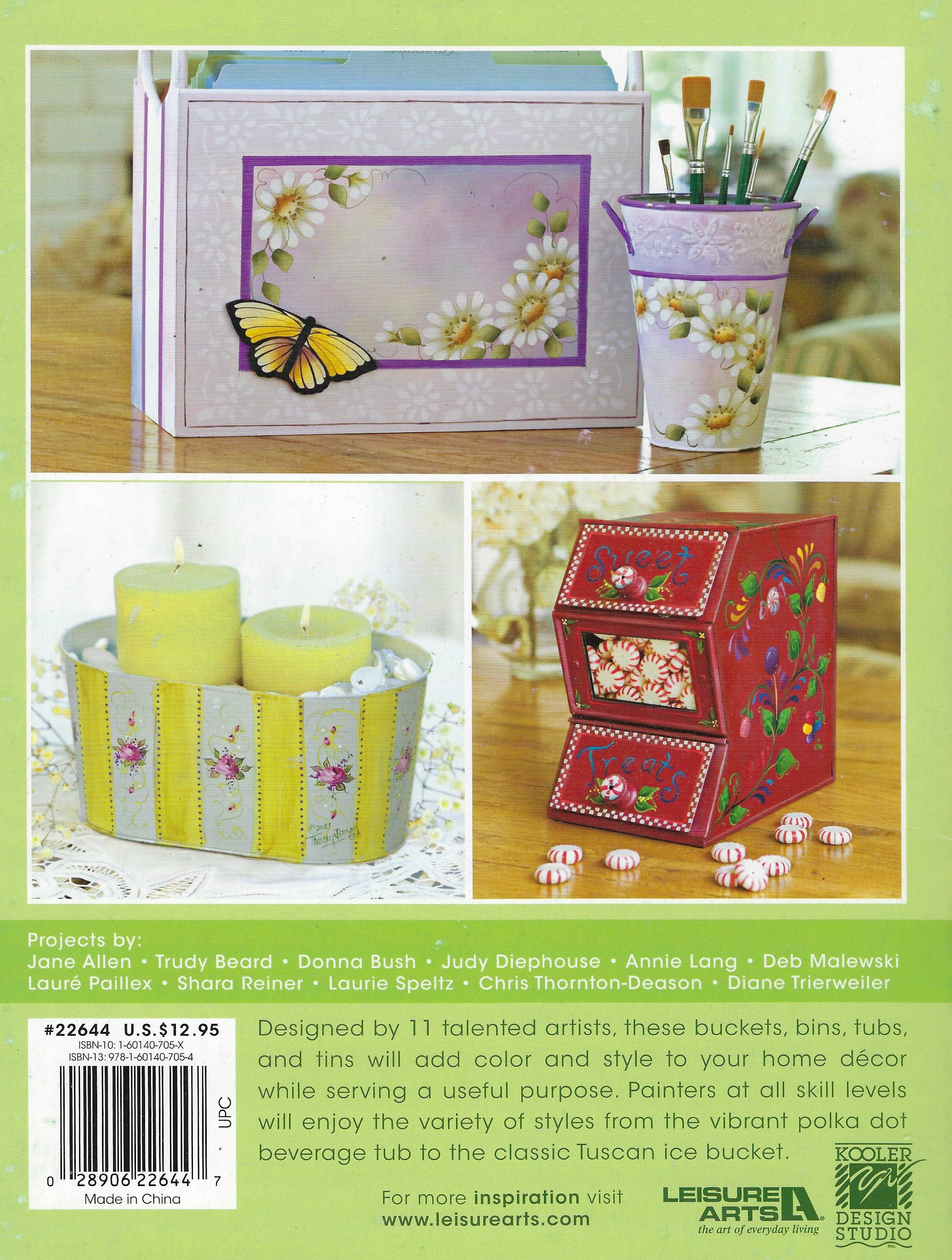 Buckets & Bins Tubs & Tins - Multi-Artist
