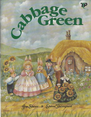Cabbage Green - Elaine Thompson and Jim Shore  - OOP