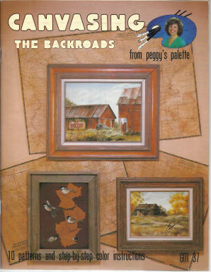 CLEARANCE: Canvasing the Backroads - Peggy Caldwell