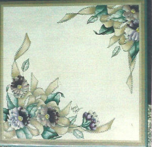 Pansies and Ribbon - Karen Chase