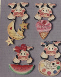 Pin Head Moo Cow - Rose Calton