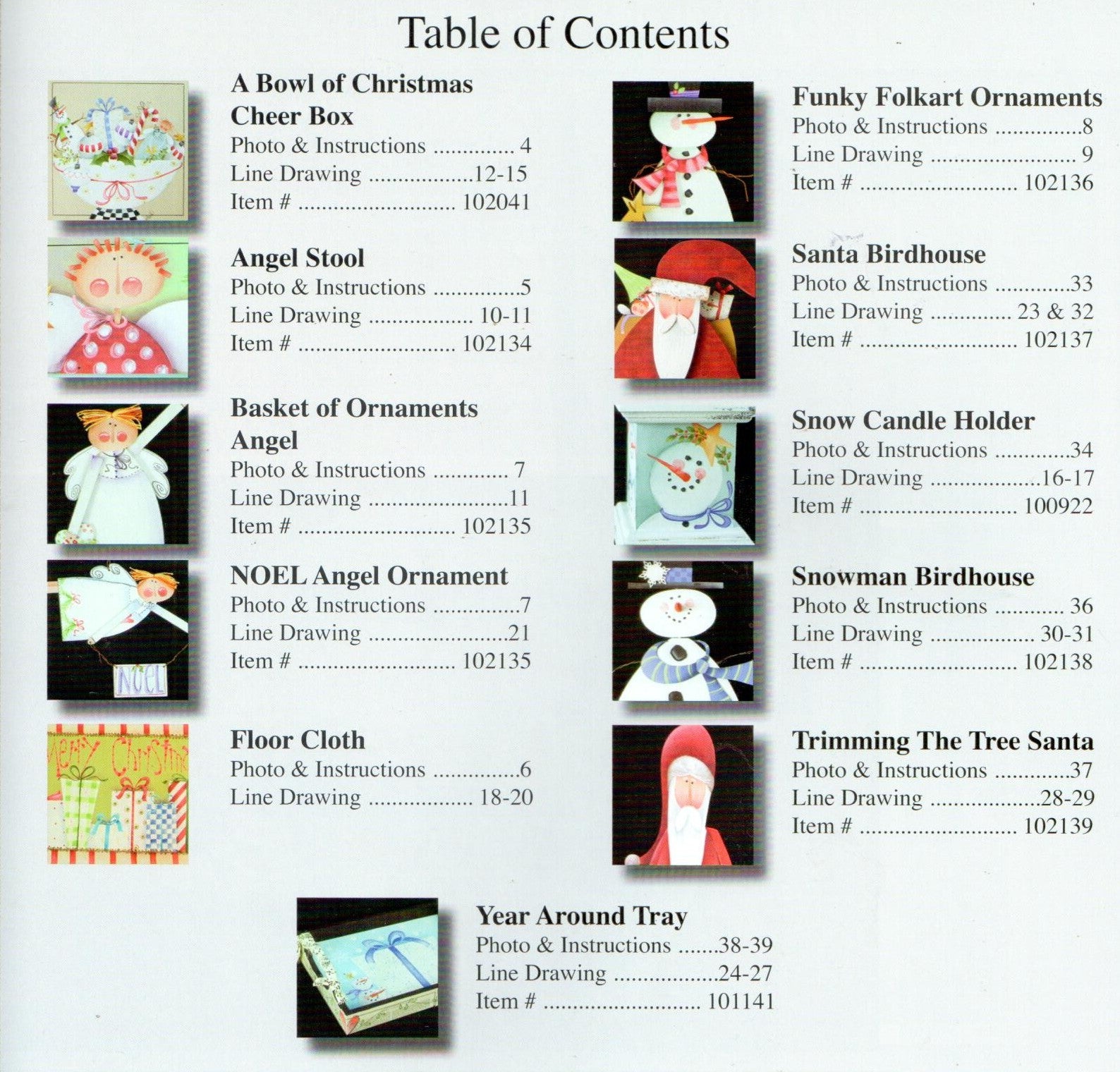 Shara's Funky Folk Art Christmas - Shara Reiner