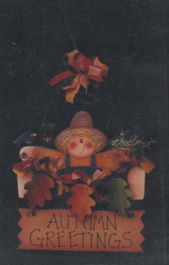 Scarecrows Autumn Leaves - Helena Cook
