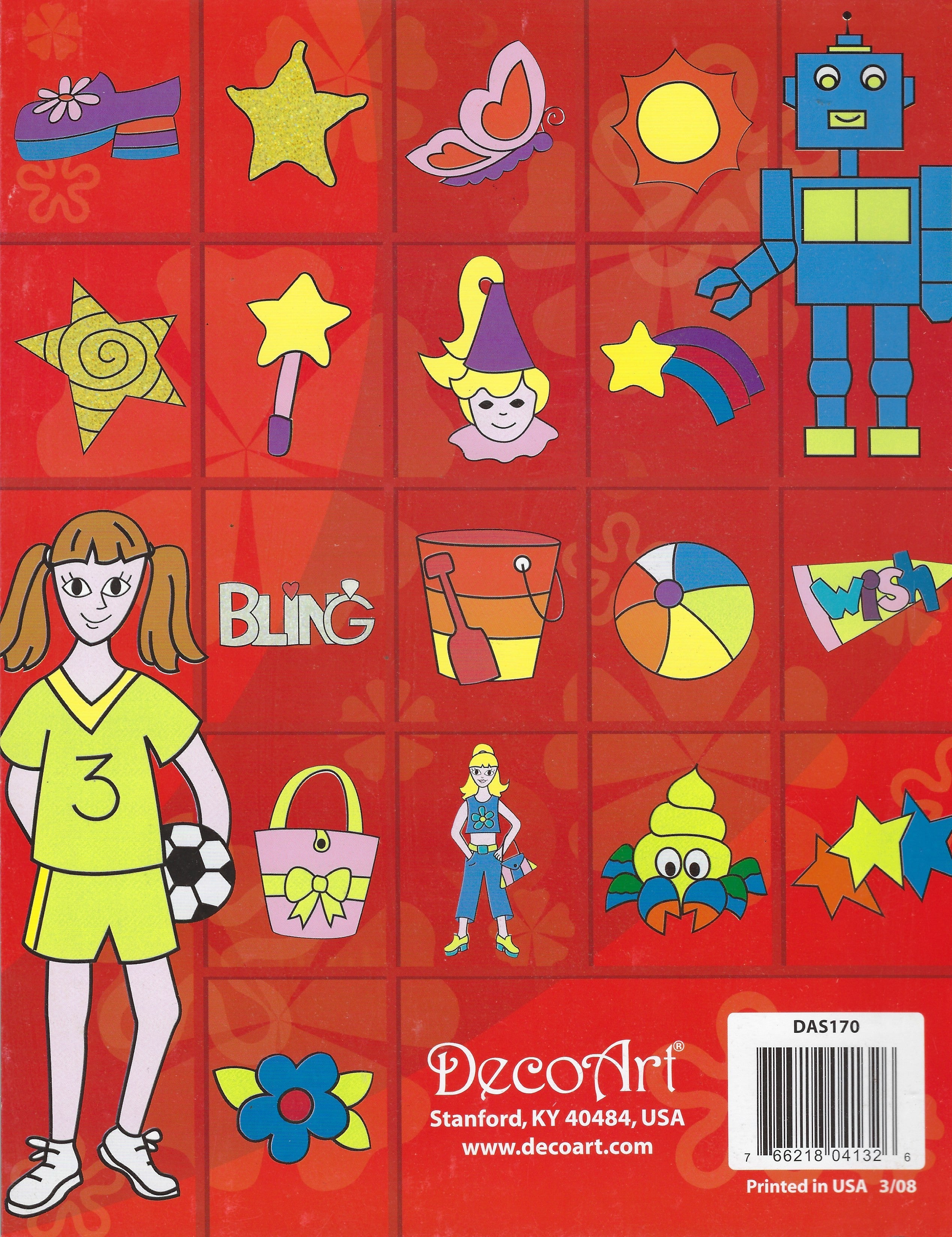 CLEARANCE: DecoArt Liquid Rainbow Crafty Kids (DAS170)