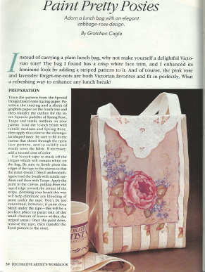 Decorative Artist's Workbook - 1993 August