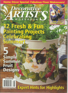 Decorative Artist's Workbook - 2003 August
