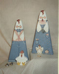 Church Going Chickens - Donna Dalenberg