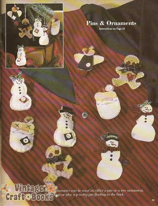 Fabric Christmas Whimsies