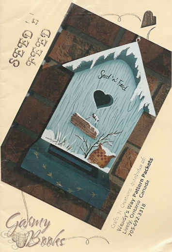Seed n' Feed Birdhouse  - Wendy Fahey
