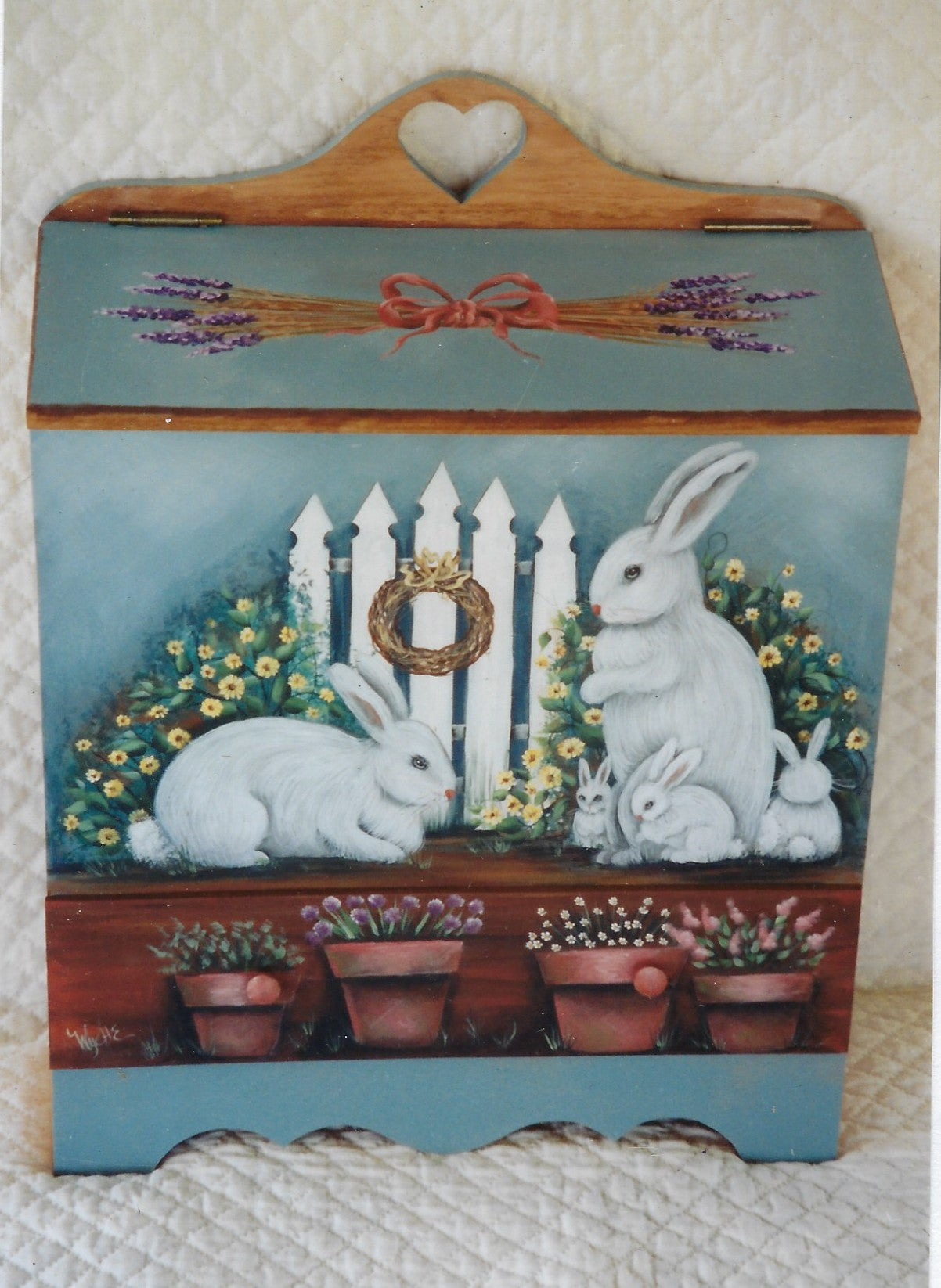 A Family of Bunnies - Gloria Wyche - OOP