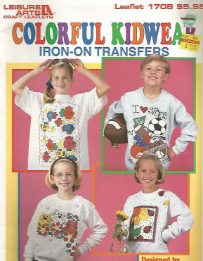 CLEARANCE: Colorful Kidwear - Iron On Transfers - Kathryn Grant