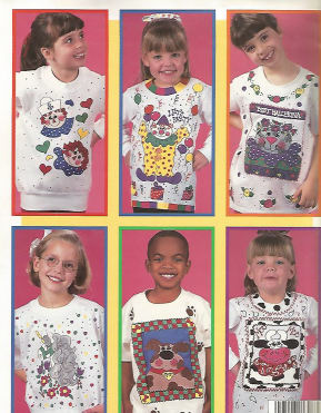 CLEARANCE: Colorful Kidwear - Iron On Transfers - Kathryn Grant