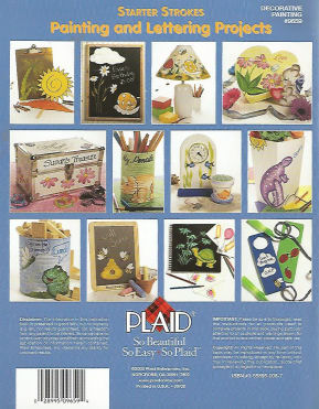 CLEARANCE: Painting and Lettering Projects - Plaid