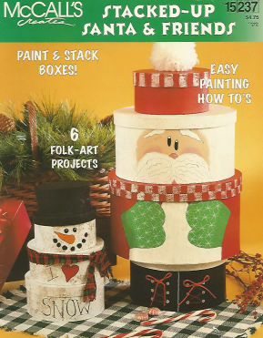 CLEARANCE: Stacked Up Santa & Friends - McCalls