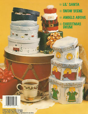CLEARANCE: Stacked Up Santa & Friends - McCalls