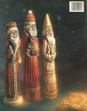 CLEARANCE: Candlestick Santas - Delpha Jensen