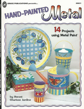 CLEARANCE: Hand-Painted Metal - Renee Charisse Jardine