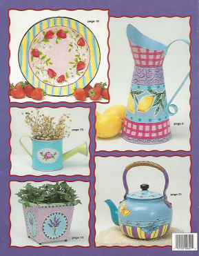 CLEARANCE: Hand-Painted Metal - Renee Charisse Jardine