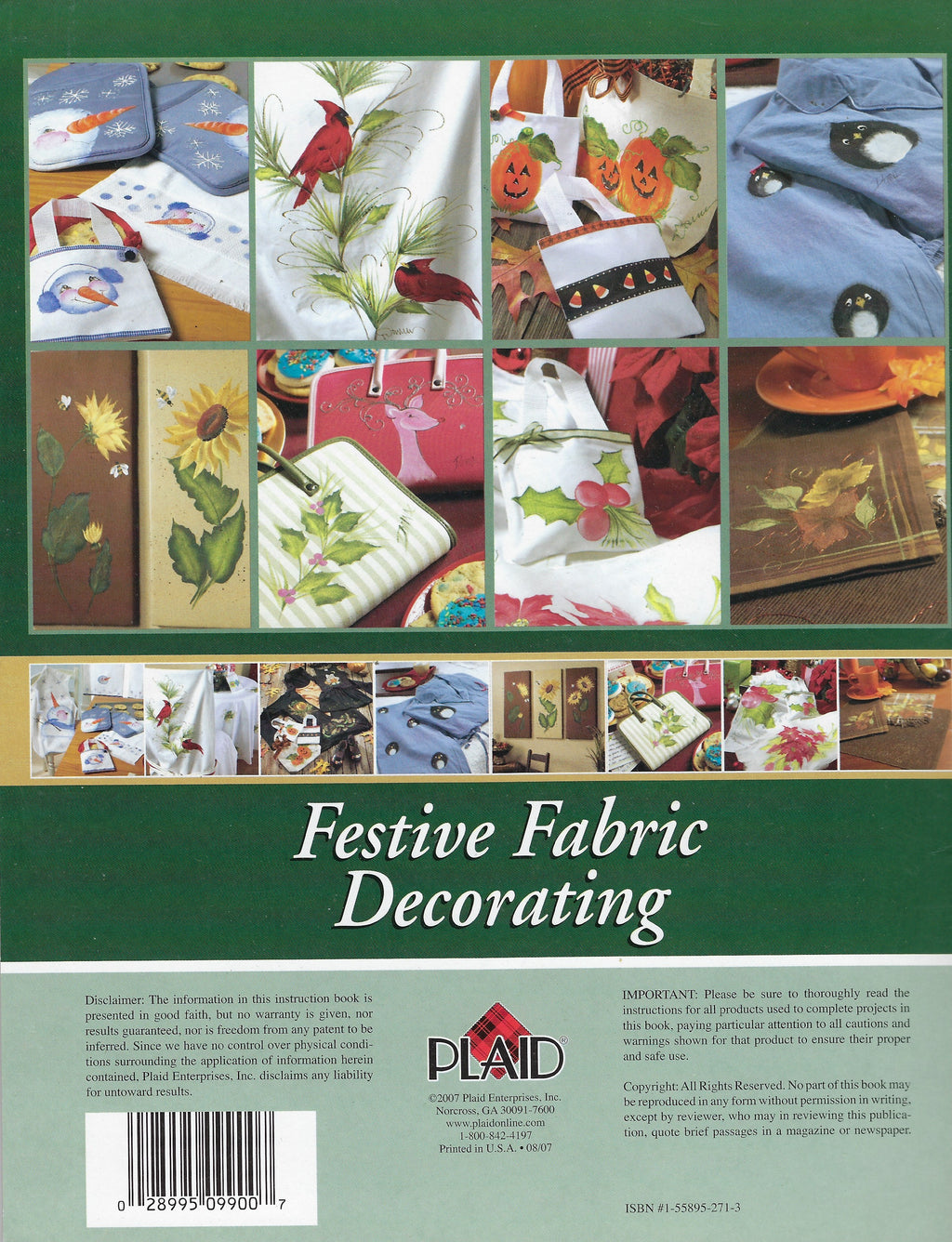 Festive Fabric Decorating - Donna Dewberry