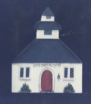 Replica of 1696 Meeting House/Church - Nan Fischlein