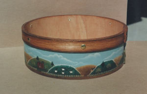Scene on Casserole Carrier - Ann Finnigan