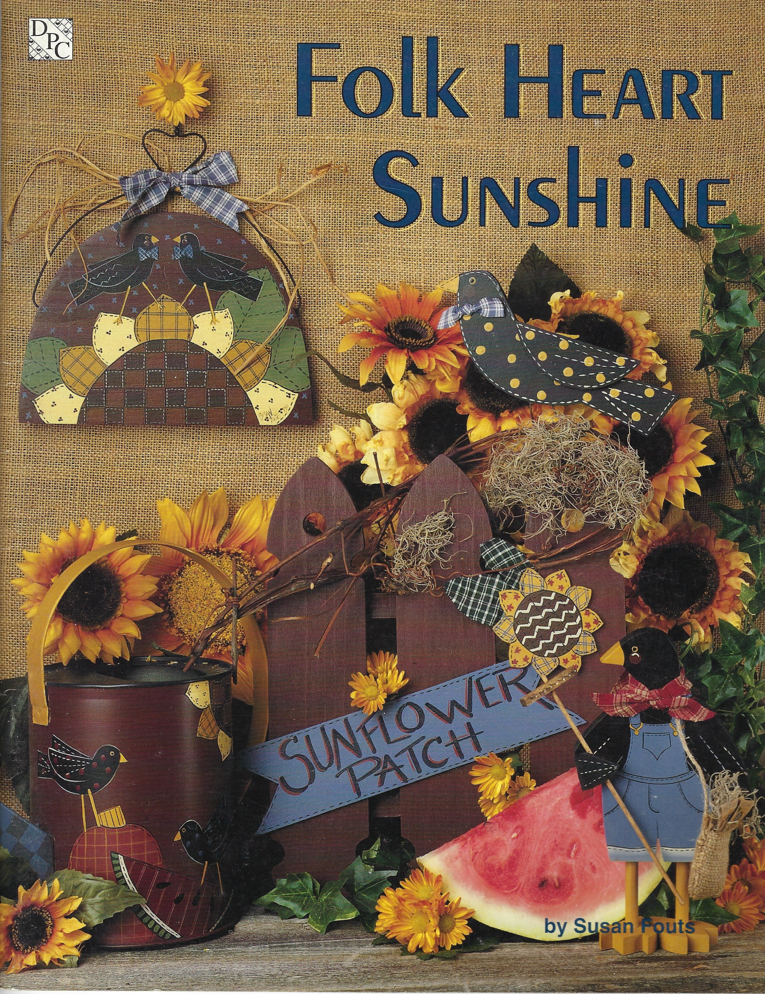 CLEARANCE: Folk Heart Sunshine - Susan Fouts