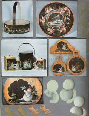 A Folk Art Christmas - Jo Sonja Jansen - OOP