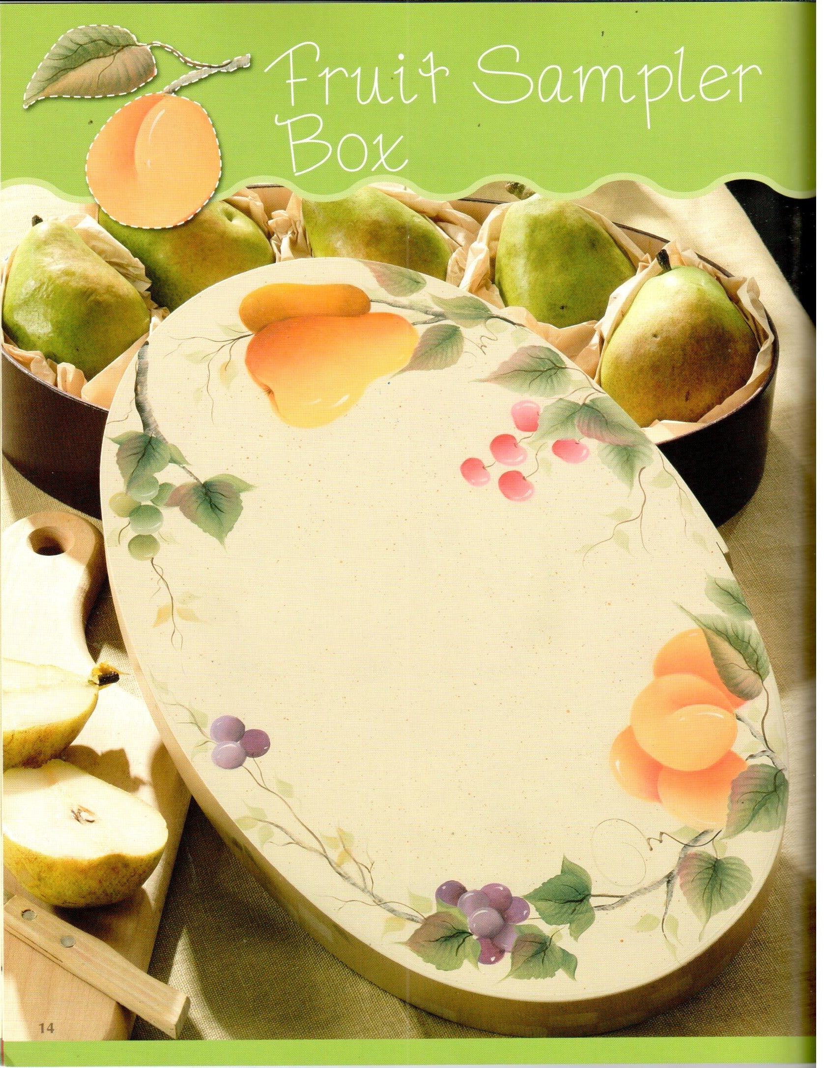 Fruits & Florals to paint- Judy Diephouse and Lynne Deptula