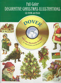 CLEARANCE: Full-Color Decorative Christmas Illustrations CD-Rom and Book - Dover Publications