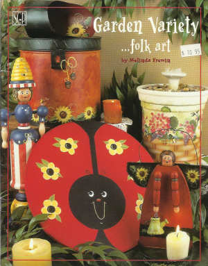 CLEARANCE: Garden Variety folk art - Melinda Frewin