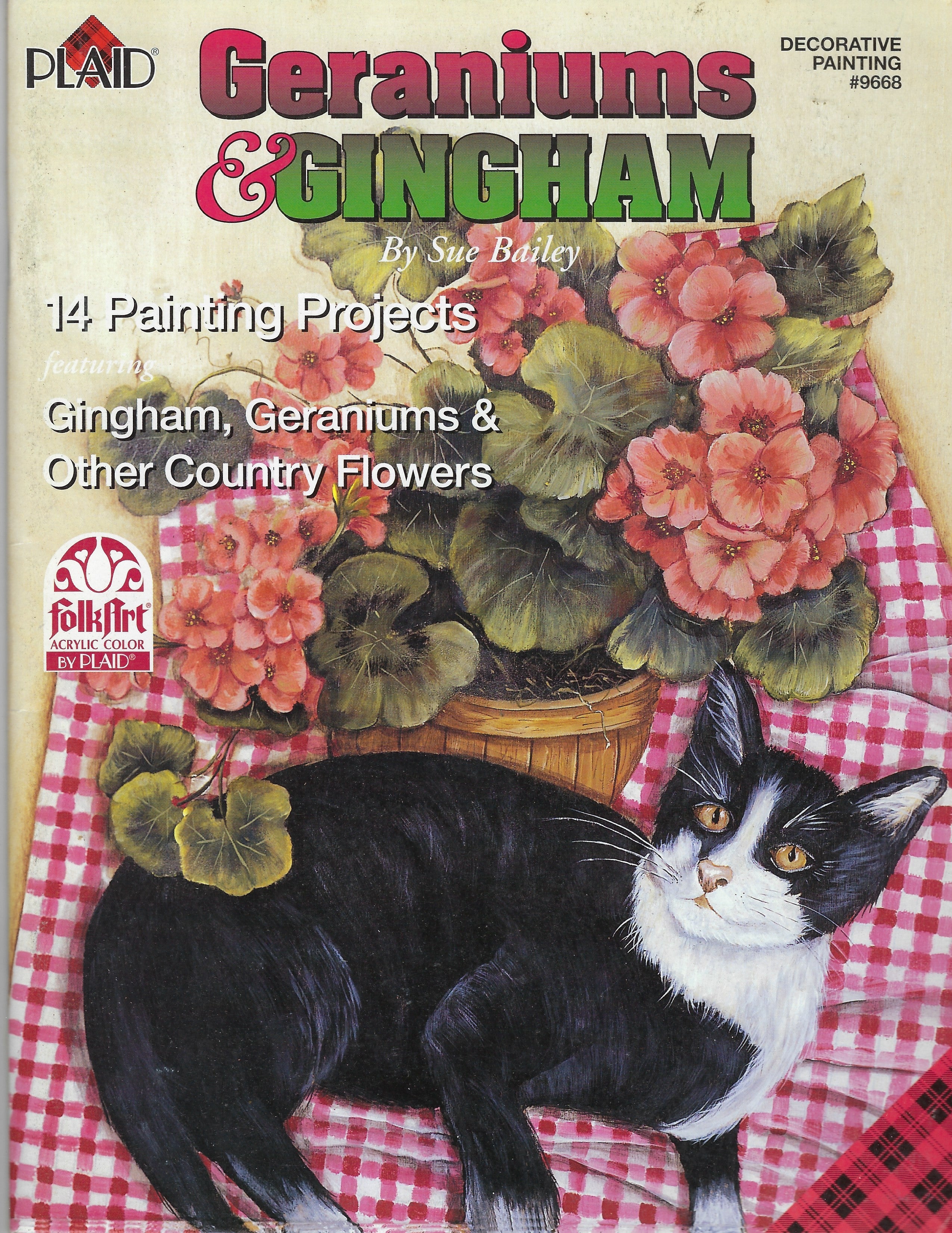 Geraniums & Gingham - Sue Bailey