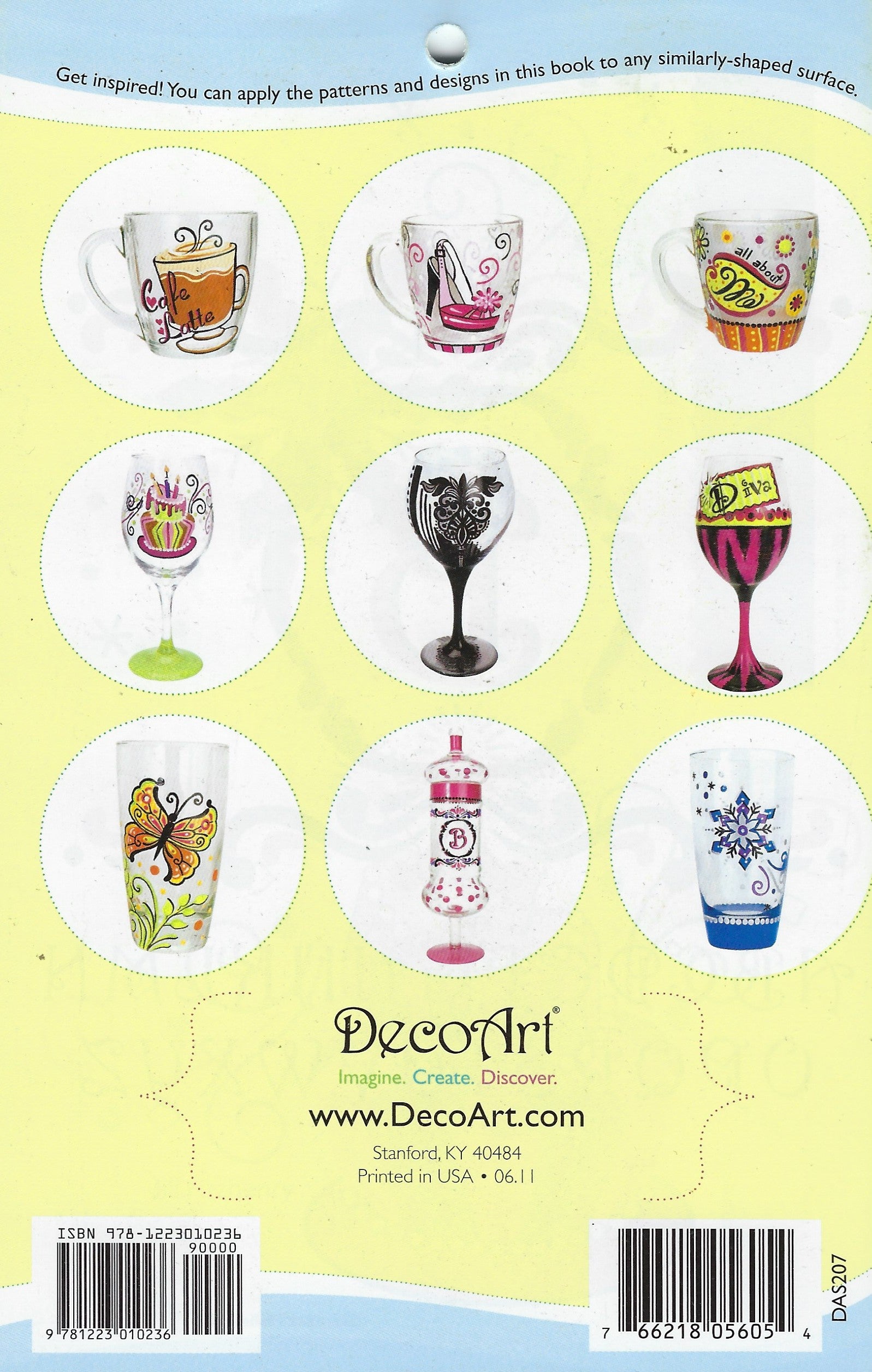 CLEARANCE: DecoArt Glass Art Made Easy with Jillybean (DAS207) - Jill Fitzhenry