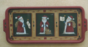 Santas Three - Lucy Gertscher